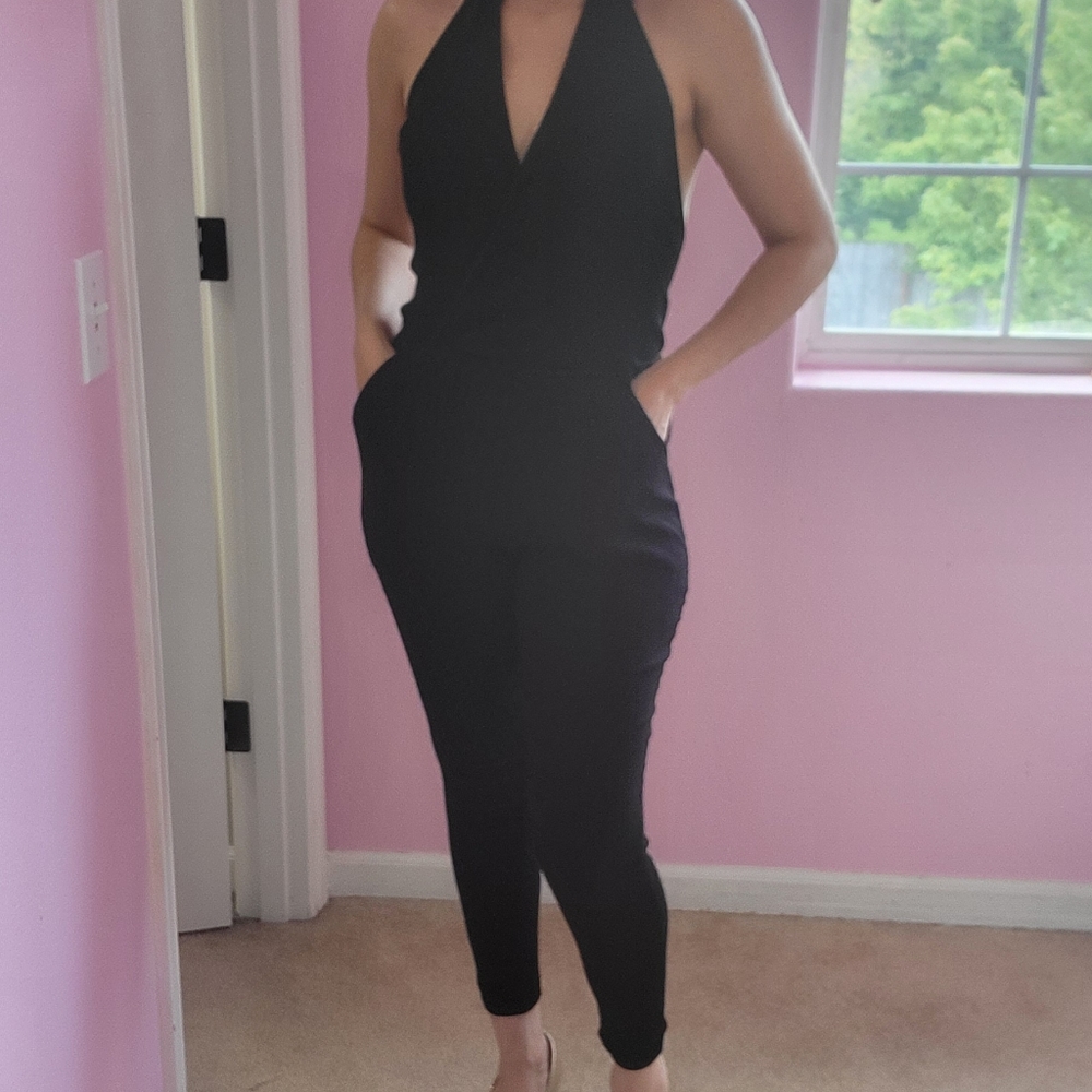 BACKLESS JUMPSUIT/Size M.